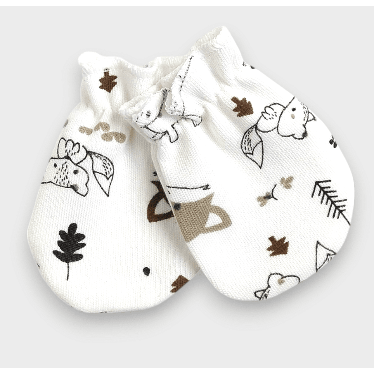 Mănuși de ploaie pentru bebeluși cu vulpi elastice