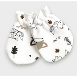 Mănuși de ploaie pentru bebeluși cu vulpi elastice