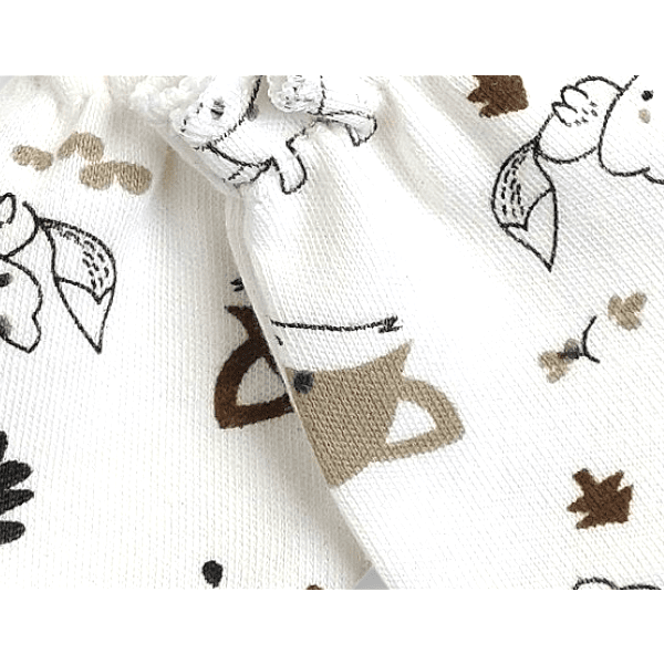 Mănuși de ploaie pentru bebeluși cu vulpi elastice