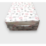 Бебешки Сгъваем Матрак 60х120 См. Розови Животинки Rainy