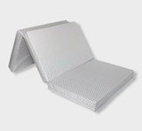 Rainy Бебешки сгъваем матрак 60х120 см сив с бели точки