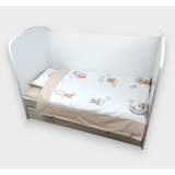 Rainy Бебешки Спален Комплект 3 Части Baby Bear One Size Бежов