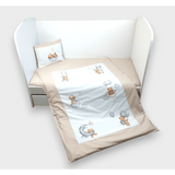 Rainy Бебешки Спален Комплект 3 Части Baby Bear One Size Бежов
