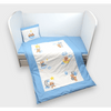 Set de lenjerie de pat Rainy Baby 3 piese Baby Bear mărime universală albastru
