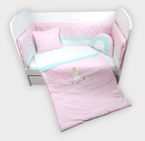 Rainy Бебешки Спален Комплект 6 Части 70Х140 См. Еднорог