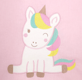 Rainy Бебешки Спален Комплект 6 Части 70Х140 См. Еднорог