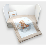 Бебешки Спален Комплект 5 Части Baby Bear One Size Бежов Rainy