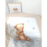 Бебешки Спален Комплект 5 Части Baby Bear One Size Бежов Rainy
