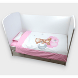 Бебешки Спален Комплект 5 Части Baby Bear One Size Розов Rainy