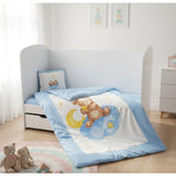 Бебешки Спален Комплект 5 Части Baby Bear One Size Син Rainy