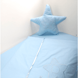 Rainy Бебешки Спален Комплект 6 Части 60Х120 См. Звезда С Мече