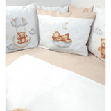 Бебешки Спален Комплект 7 Части Baby Bear One Size Бежов Rainy