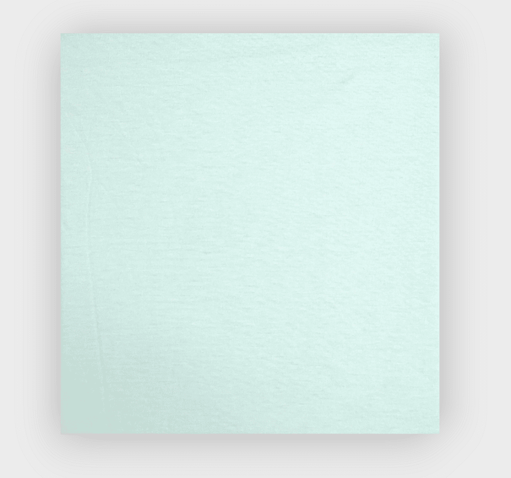 Cearșaf cu elastic, model Rainy Baby, 65x110 cm, Reseda