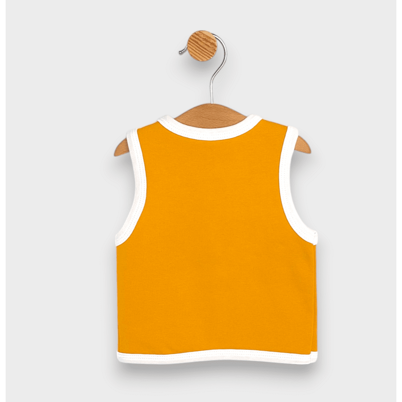 matlasată Rainy Baby Vest 56-86 cm, galbenă,