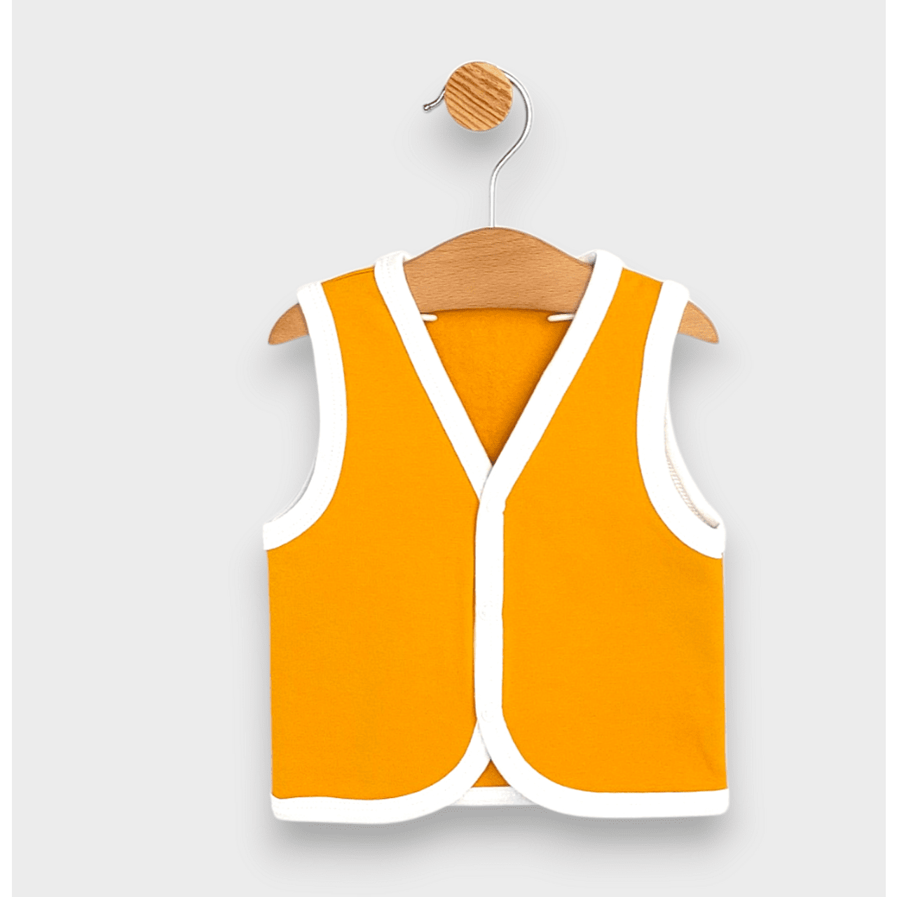 matlasată Rainy Baby Vest 56-86 cm, galbenă,