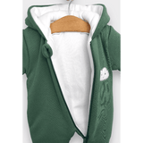 Salopetă matlasată Rainy Baby, model Cloud, 56 - 80 cm, verde