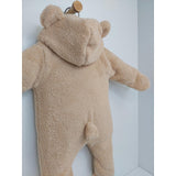 Rainy Бебешки Зимен Гащеризон Мече 48-80См Бежов