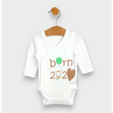 Бебешко Боди Born Със Странично Закопчаване 48 62 См. Rainy