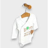 Бебешко Боди Born Със Странично Закопчаване 48 62 См. Rainy