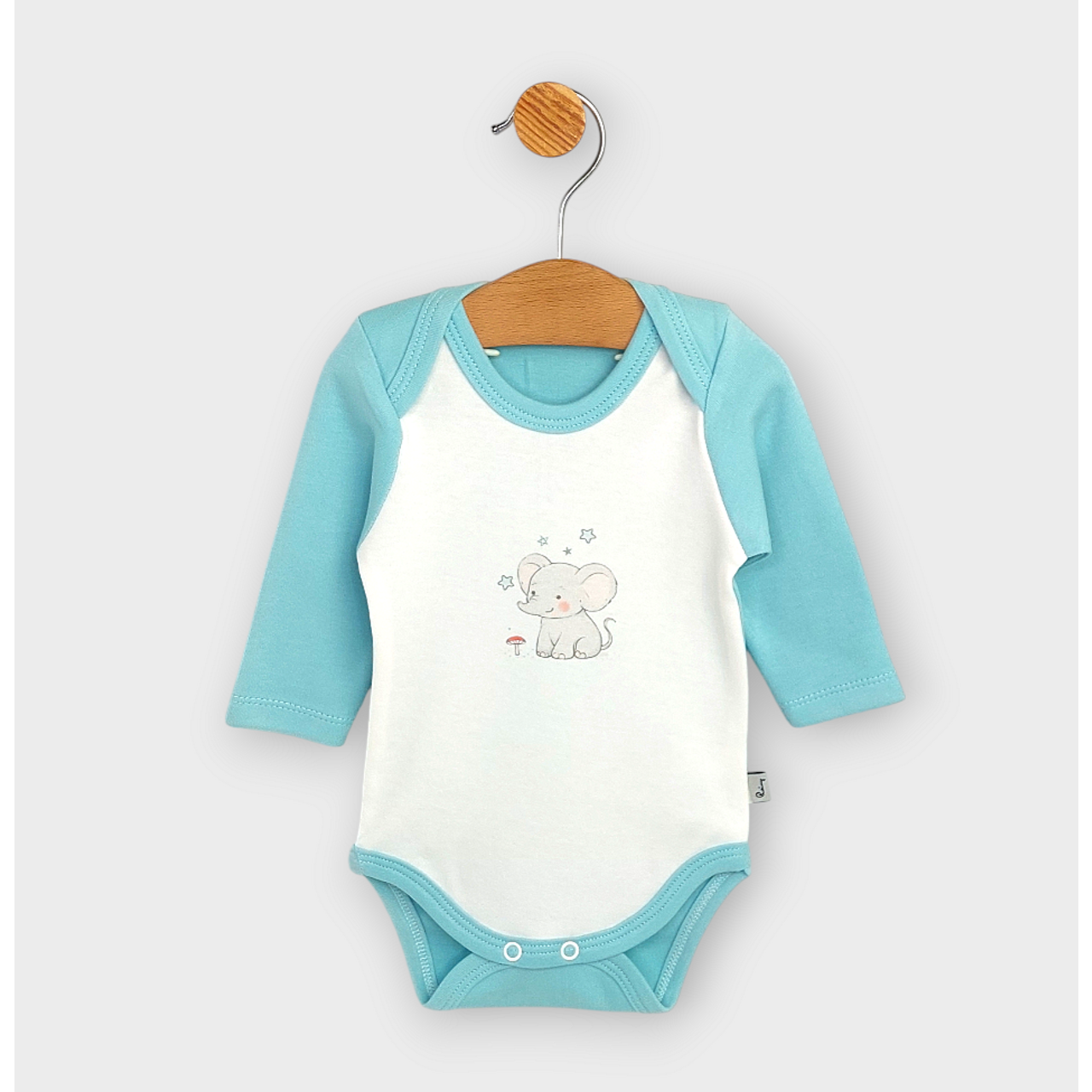 Бебешко Боди Little One С Дълъг Ръкав 48 62 См. Rainy