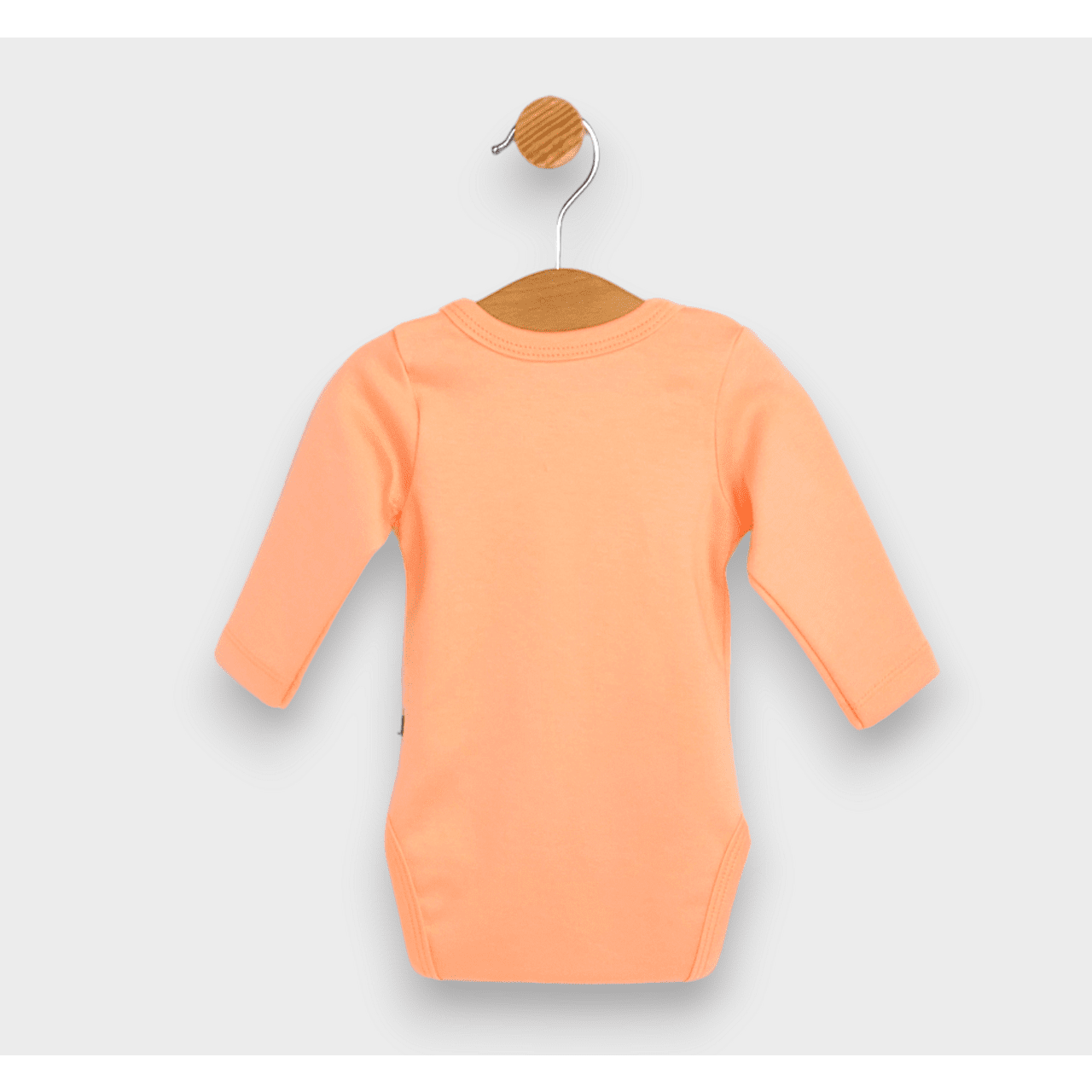 Body ploios pentru bebeluși cu mâneci lungi 48 - 62 cm. Iepuraș colorat