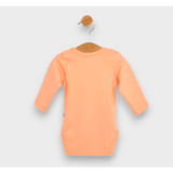 Body ploios pentru bebeluși cu mâneci lungi 48 - 62 cm. Iepuraș colorat