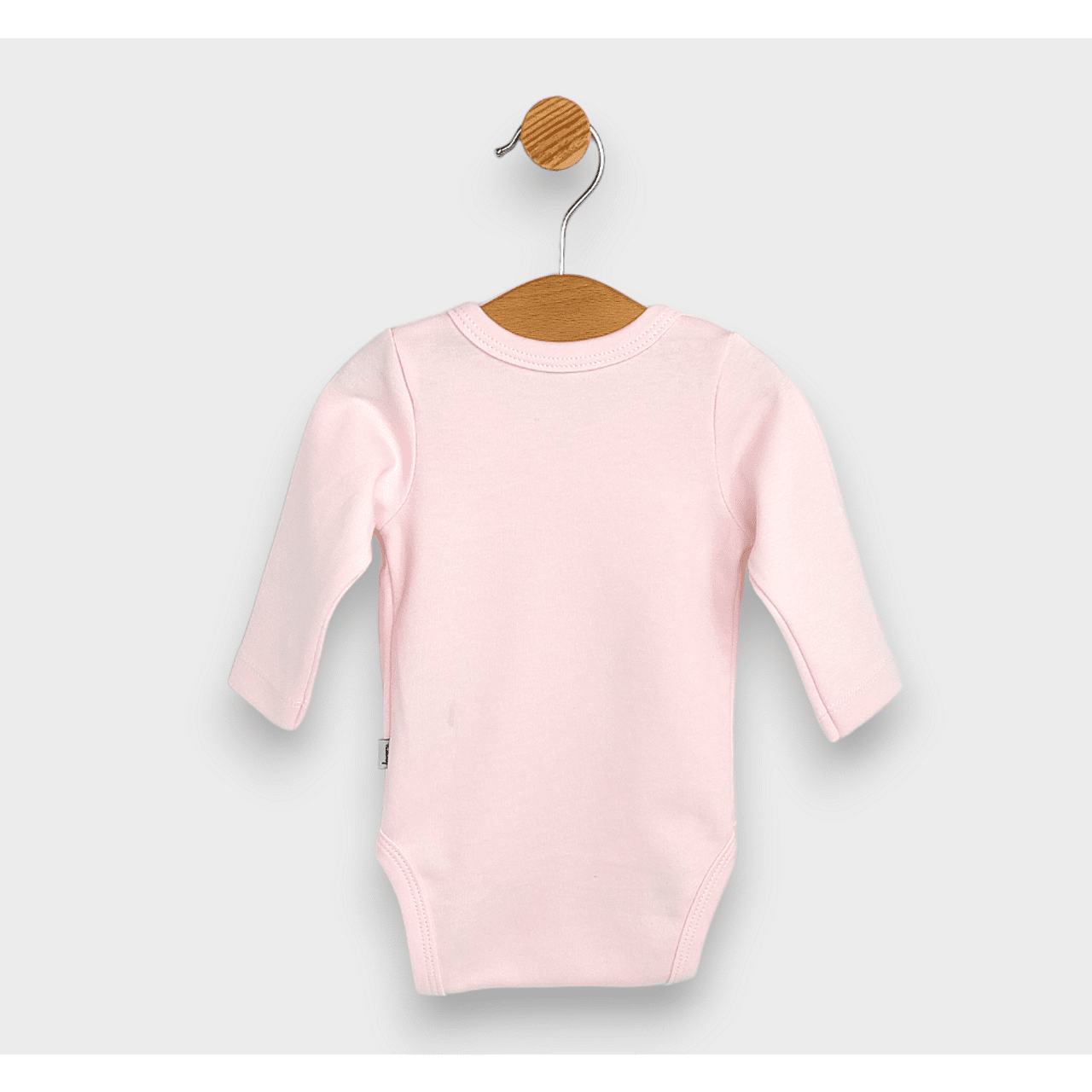 Body pentru bebeluși cu mâneci lungi, model inimă și ursuleț de pluș, 48 - 62 cm