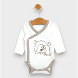 Бебешко Боди С Дълъг Ръкав 56 68см. Love Bear Rainy