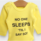 Body de ploaie pentru bebeluși cu mânecă lungă, pentru 56-80 cm. Galben