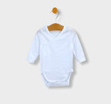 Body pentru bebeluși Rainy Snowy cu închidere laterală 48-68 cm.