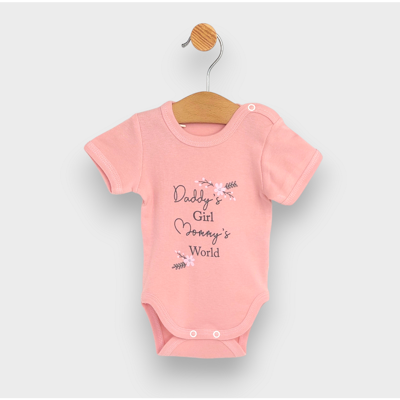 Бебешко Боди С Къс Ръкав 48 86см. Daddy's Girl Rainy