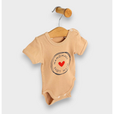 Бебешко Боди С Къс Ръкав 48 86см. Handmade With Love Rainy