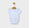 Body bebeluși Rainy Pure cu mânecă scurtă 48-68 cm