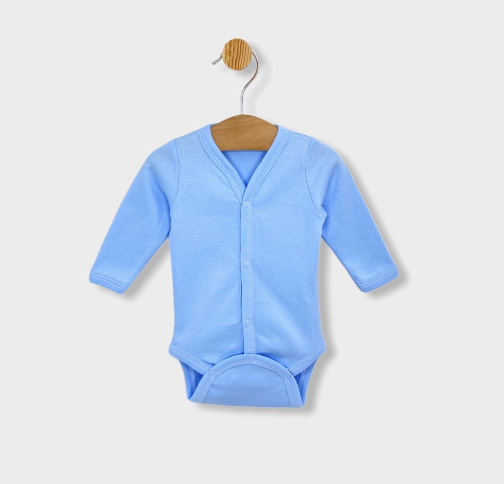 Body de ploaie pentru bebeluși cu închidere frontală, pentru băieți, 48 - 74 cm.