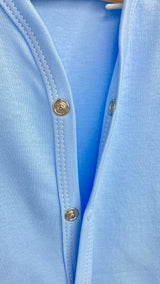 Body de ploaie pentru bebeluși cu închidere frontală, pentru băieți, 48 - 74 cm.