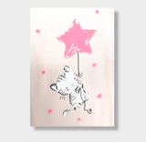 Бебешко Боди Със Странично Закопчаване 48 68см. Cat And Star Rainy