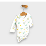 Rainy Бебешко Боди Със Странично Закопчаване 48 - 68См. Жирафче И Слонче