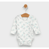 Бебешко Боди Със Странично Закопчаване Сиви Мечета Baby 48 68см. Rainy
