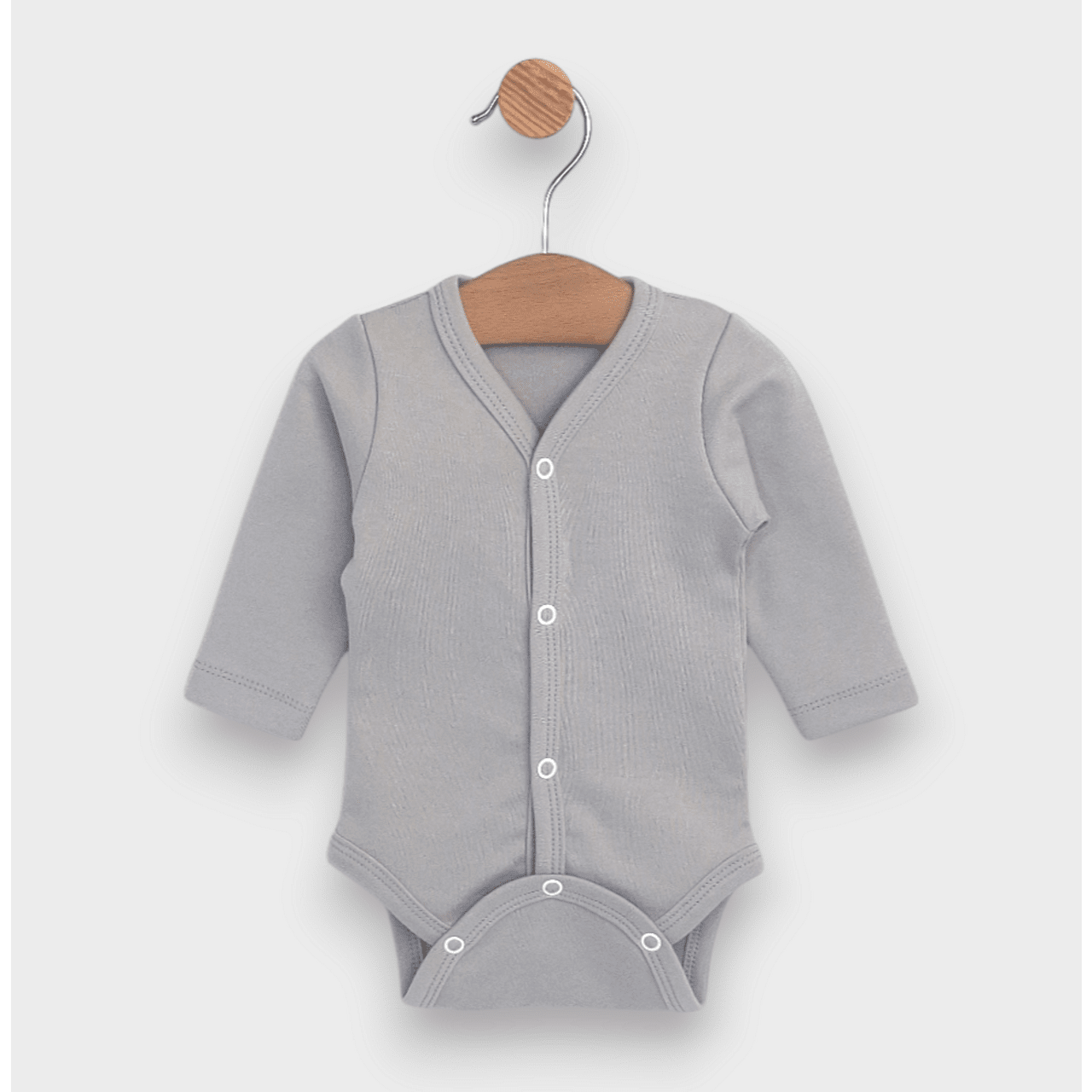 Body Rainy pentru bebeluși, cald, cacao, 48-74 cm.