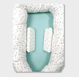 Rainy Baby Nest With Limiters Mint Stars