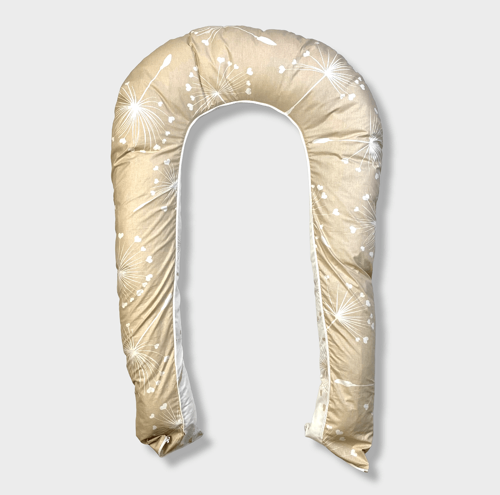 Rainy Бебешко Гнездо За Новородено 3В1 Розови Глухарчета