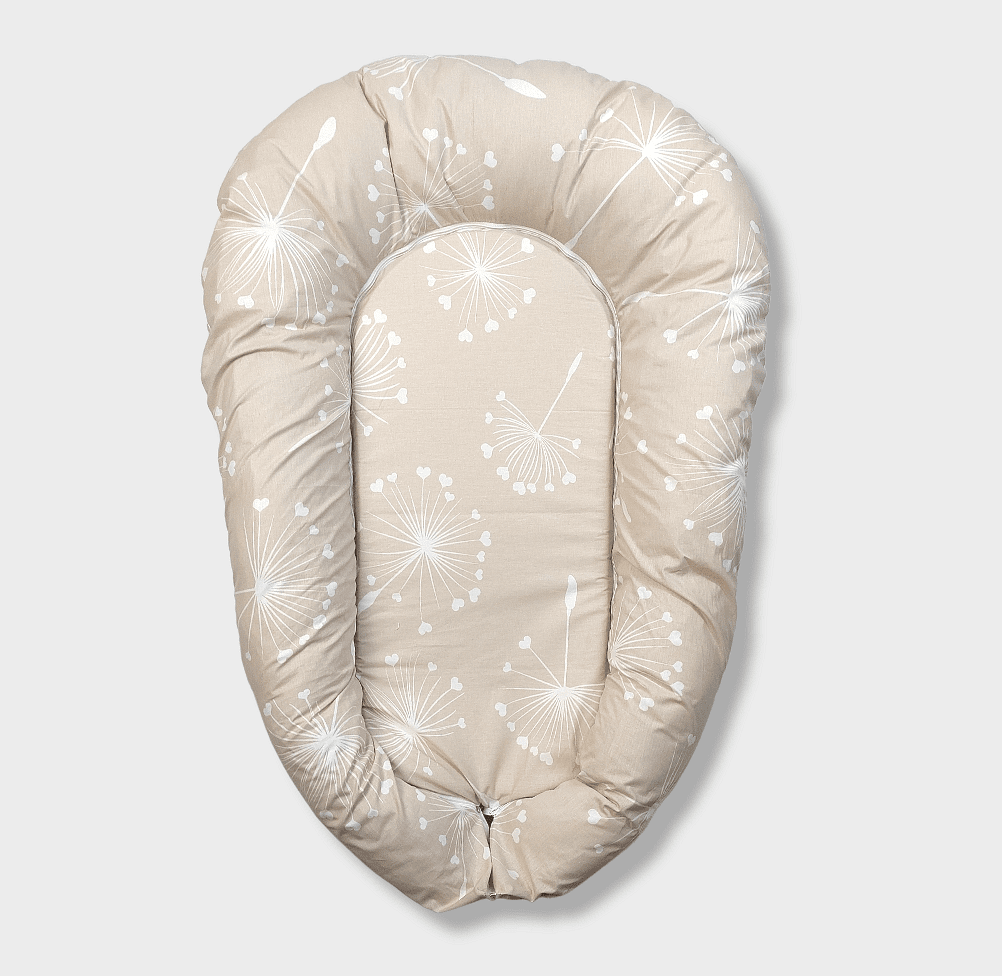 pentru nou-născuți ace Rainy Baby Nest For Newborn 3In1 Bej Dandelions,