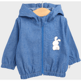 Jachetă de ploaie pentru bebeluși, model tranzitoriu, 62 - 92 cm, denim