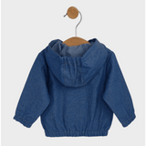 Jachetă de ploaie pentru bebeluși, model tranzitoriu, 62 - 92 cm, denim