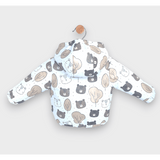 Jachetă matlasată Rainy Baby 62 - 92 cm. Ursuleți și copaci