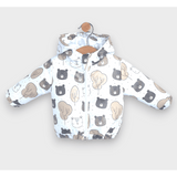 Jachetă matlasată Rainy Baby 62 - 92 cm. Ursuleți și copaci