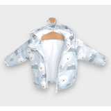 Jachetă matlasată Rainy Baby 62 - 92 cm. Urși polari