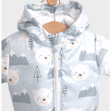 Jachetă matlasată Rainy Baby 62 - 92 cm. Urși polari