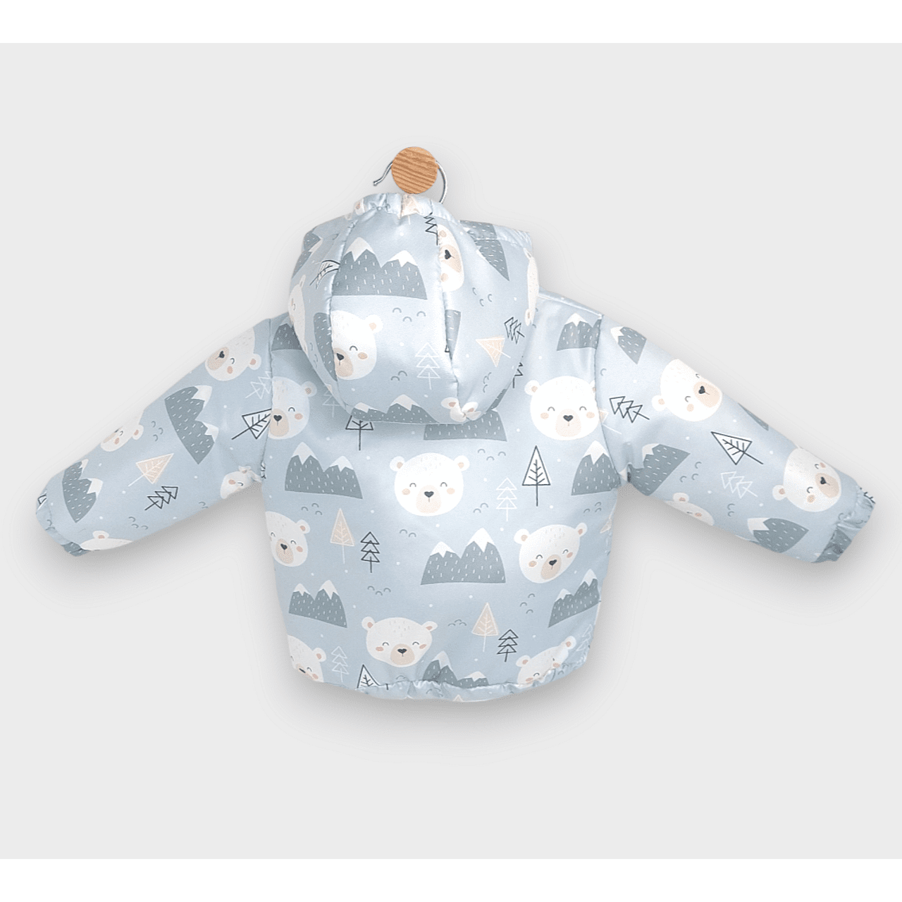 Jachetă matlasată Rainy Baby 62 - 92 cm. Urși polari