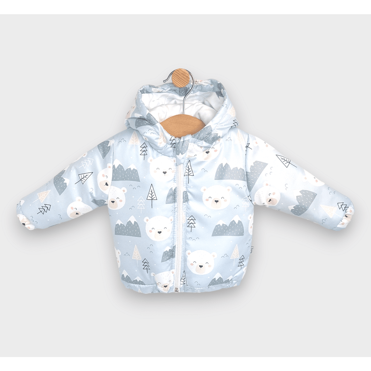 Jachetă matlasată Rainy Baby 62 - 92 cm. Urși polari